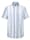 BABISTA Overhemd van zuiver katoen, Wit/Grijs