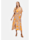 Betty Barclay Sommerkleid mit Muster, Orange/Camel