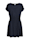 Alba Moda Kleid mit Gummizug, Marineblau