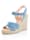 Alba Moda Sandalette in Jeansoptik, Blau