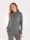 MONA Pullover mit überschnittener Schulter, Grau