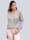 Alba Moda Halenka s exkluzivním designem Alba Moda, Přírodní bílá/Béžová/Růžová