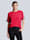 Alba Moda Bluse mit Dekosteinen am Arm, Rot