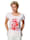 MONA Shirt aus weicher Jersey- Ware, Ecru/Koralle/Rosé
