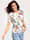 MONA Shirt met print in harmonieuze kleuren, Wit/Multicolor