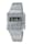 Casio Damenuhr-Digital-Chronograph A100WE-7BEF, Silberfarben