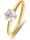CHRIST C-Collection Damen-Damenring 1 Diamant, gelbgold