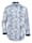 BABISTA Overhemd met modieus dessin, Blauw/Wit