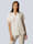 Alba Moda Blusenshirt allover im zweifarbigen Streifendessin, Beige/Off-white
