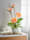 IGEA Arrangement floral avec Strelitzia et Gerbera, Orange