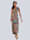 Alba Moda Strandkleid mit Federndruck, Schwarz