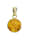 OSTSEE-SCHMUCK Anhänger - Frouke 10 mm - Gold 333/000 - Bernstein, gelb