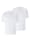 BABISTA Lot de 2 T-shirts à encolure ronde, Blanc
