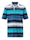 BABISTA Poloshirt mit Streifendessin rundum, Blau/Weiß