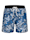 Maritim Badeshort im aktuellen Paisleydesign, Schwarz/Blau/Weiß