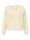 ROCKGEWITTER Bluse mit Rüschenbesatz, Creme-Weiß