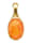 Amara Farbstein Clip-Anhänger mit Opal-Triplette, Orange