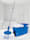 Système de nettoyage Clever Clean avec tête de serpillère antivirale & antibactérienne 'ViralOff®', Bleu/Blanc