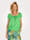MONA Shirt mit Carmen-Ausschnitt, Hellgrün