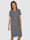 Paola Jersey jurk van piquémateriaal, Marine/Wit