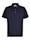 Roger Kent Poloshirt mit Druckknopfverschluss, Marineblau