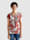 Dress In Shirt mit floralem Print, Rost