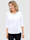 Paola Shirt mit Spitzenapplikation, Weiß