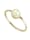 CAI Ring 925/- Sterling Silber ohne Stein glänzend, gelb
