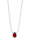 Halsband, Röd