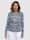 Paola Shirt mit Muscheldruck, Marineblau/Hellblau/Weiß