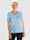 Paola T-shirt à encolure raffinée, Bleu ciel
