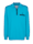 Roger Kent Sweatshirt met contrastkleurige details, Turquoise