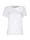 Harmony T-shirt à empiècement en dentelle devant, Blanc