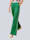 CAMBIO Hose mit elastischem Bund und Schriftzug, Grün