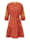 SIENNA Kleid mit Stickereien, Orange