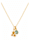 Halskette mit Anhänger Sternekonstellation - Chalcedon