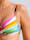 Bikini in bunten Sommerfarben