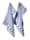 Kracht Kjøkkenhåndklær i 2-pk -Hjerter-, Blå