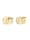 Ohrringe Stecker Infinity Diamanten (0.06 Ct) 375 Gelbgold