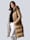 Alba Moda Keerbare mantel met twee mooie kanten, Beige/Offwhite