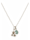 Halskette mit Anhänger Sternekonstellation - Chalcedon