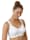 Kudreshov Bra with cross strap for extra comfort at the back, White