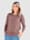 basically you Pullover mit Strickmuster, Mauve