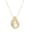 Elli DIAMONDS Halskette Süsswasserzuchtperle Diamant (0.13Ct) 585 Gelbgold, Gold