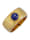 Diemer Farbstein Damenring mit Lapislazuli in Silber 925, Gelbgoldfarben