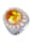 KLiNGEL Damenring mit synth. Zirkonia, Multicolor