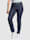 Angel of Style Slim fit-jeans med stretch, Mörkblå