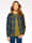 MONA Veste à carreaux en fil texturé de couleur contrastante, Pétrole/Lilas/Pistache