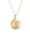 Halskette Tropfen Zirkonia 585 Gelbgold