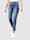 Laura Kent Jeans Laura Extra Slim mit floraler Stickerei, Blue bleached